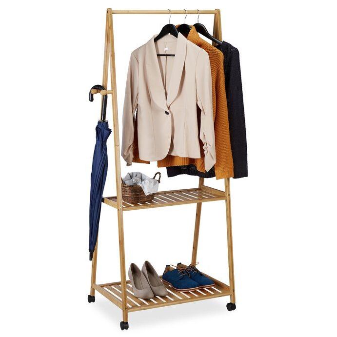 Wolter 75.5cm Wide Clothes Rack