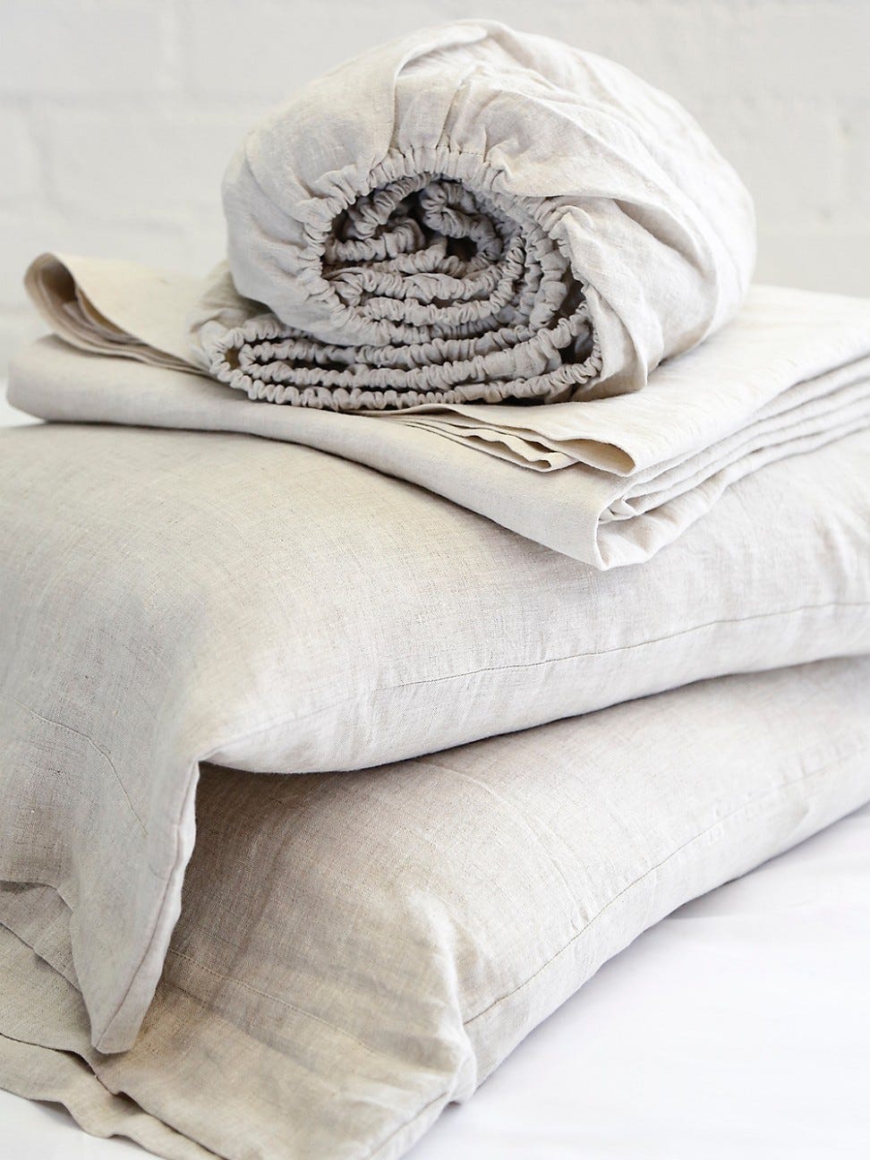 Pom Pom at Home Linen Sheeting Set 