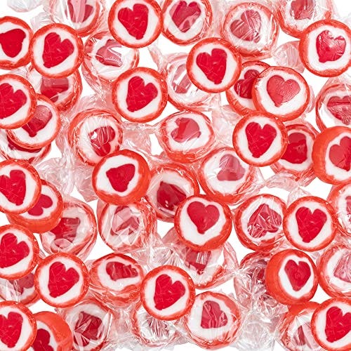 Caramelos con corazones