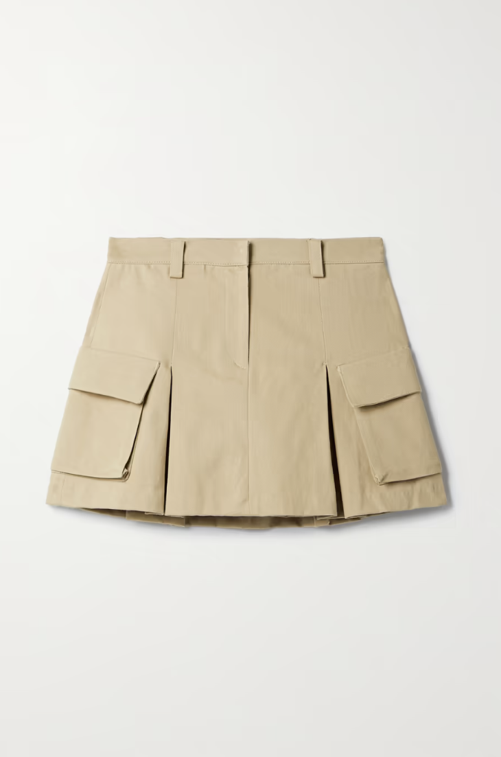 Audrey Pleated Mini Skirt