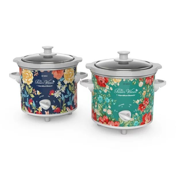 The Pioneer Woman Floral 1.5-Quart Slow Cookers