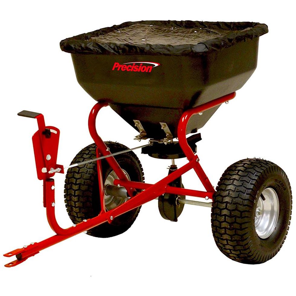 130-Pound Tow-Behind Broadcast Spreader