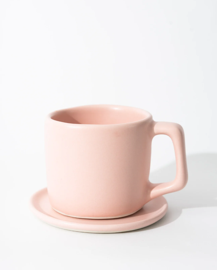 Pink Coffee Set