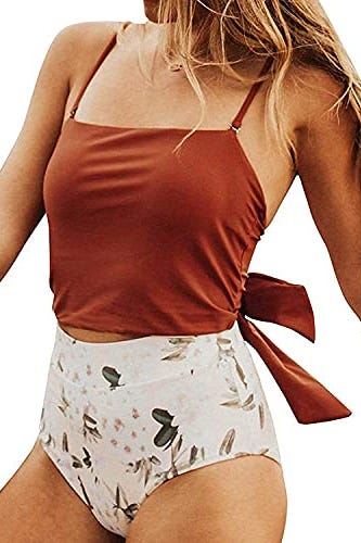 Halter Ruffle High-Waisted Bikini Halter Ruffle High-Waisted Bikini