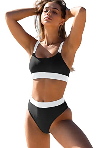 Sporty High Waisted Bikini Set Sporty High Waisted Bikini Set