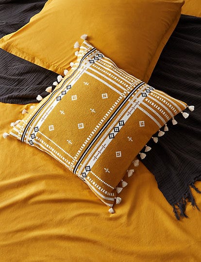 Casablanca Collection Kubba Tassel Cushion