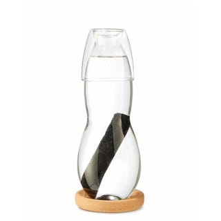 Glass Carafe With Active Charcoal Filter & Glass Tumbler