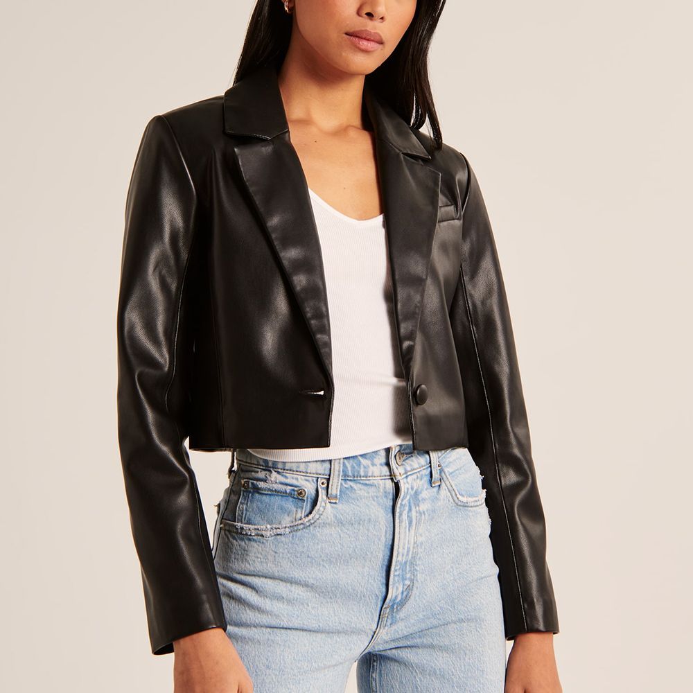 Best leather outlet blazer