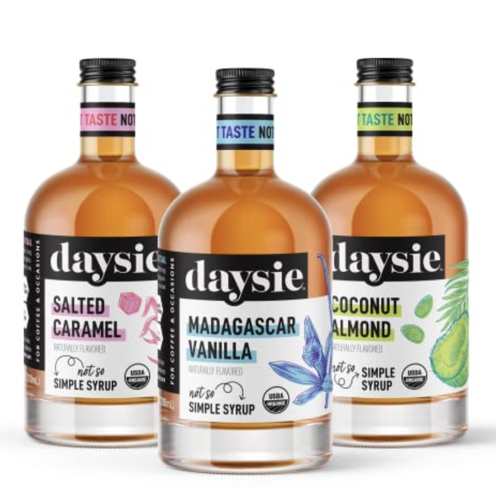 Daysie Certified Organic Syrup Trio 