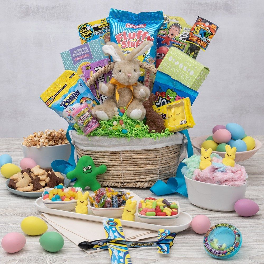 Premade easter baskets cheap for girls