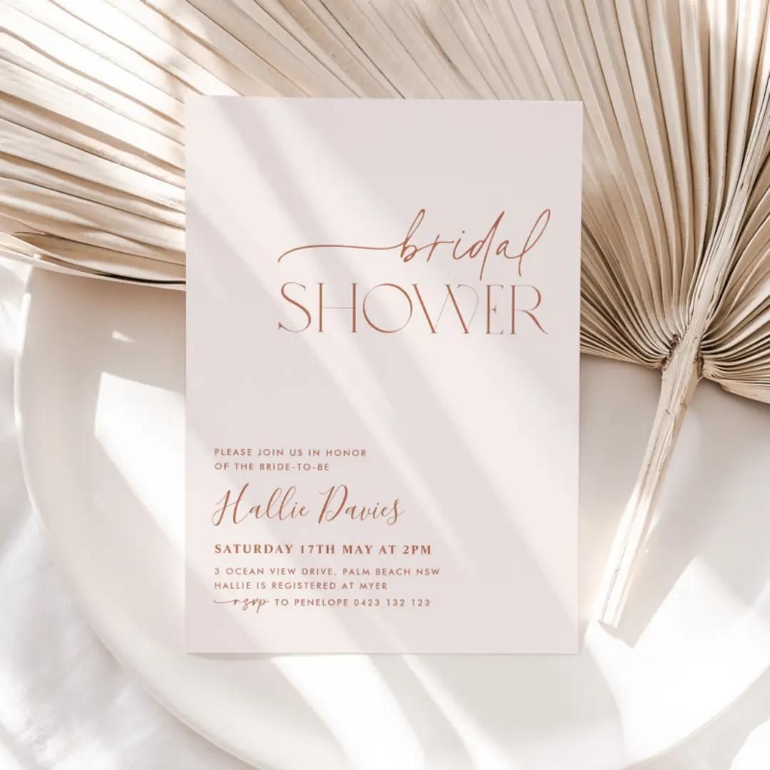 18 Beautiful Bridal Shower Invitations for 2023