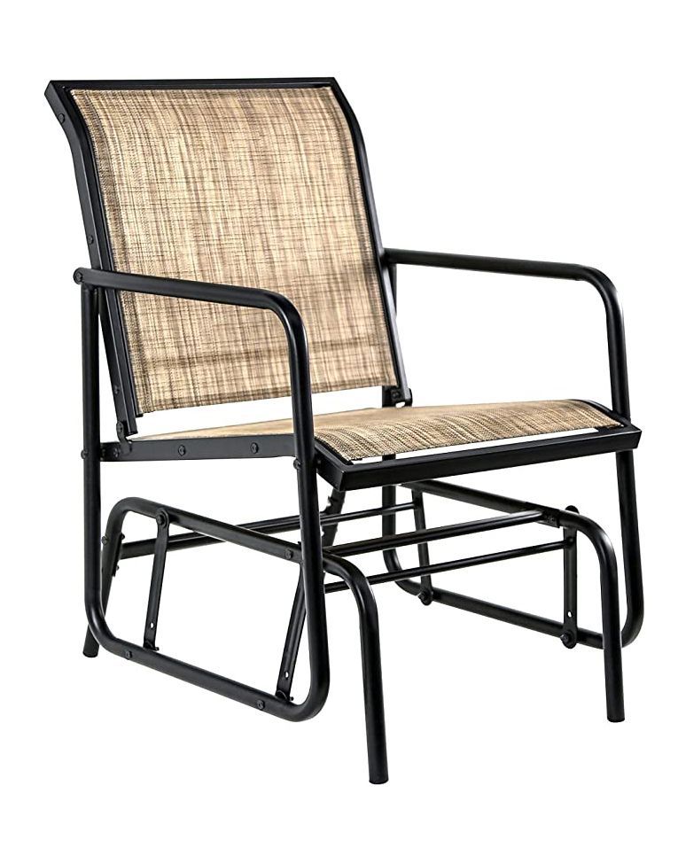 Outdoor Patio Textilene Glider Chair