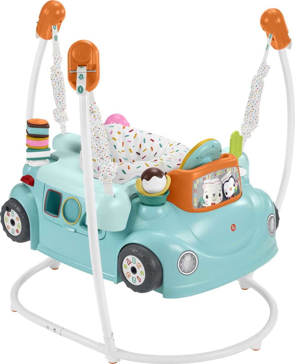 Fisher-Price Adorable Animals Jumperoo reviews in Baby Gear - Swings,  Jumpers & Bouncers - ChickAdvisor