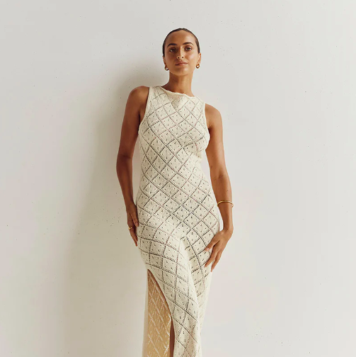 Sorrento Crochet Dress
