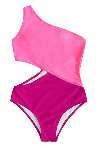 One-Shoulder Cutout One-Piece Swimsuit One-Shoulder Cutout One-Piece Swimsuit