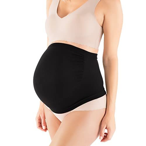 NEW Belly Bandit Thighs Disguise Smoothing Maternity Support Shorts Black  Size S