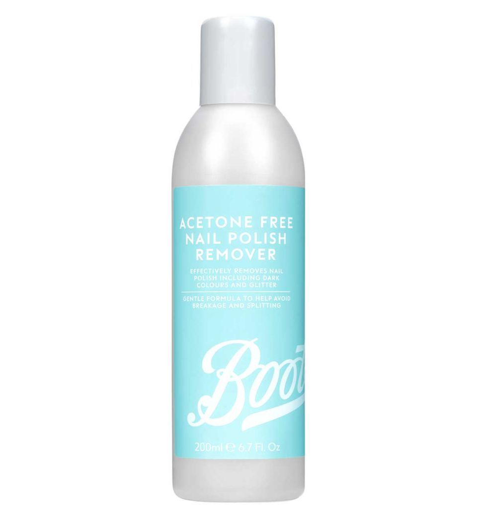 Boots Acetone Free Nail Polish Remover