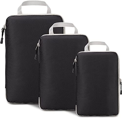 Meowoo Compression Packing Cubes for Suitcases 3Pcs 