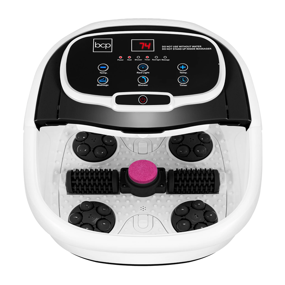 MaxKare Foot Spa Bath Massager With Heating Function Touch Screen Panel  Easy To Adjust Temperature Bubble Vibration - AliExpress
