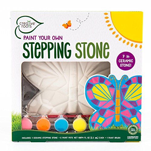 Paint Your Own Mosaic Butterfly Stepping Stone