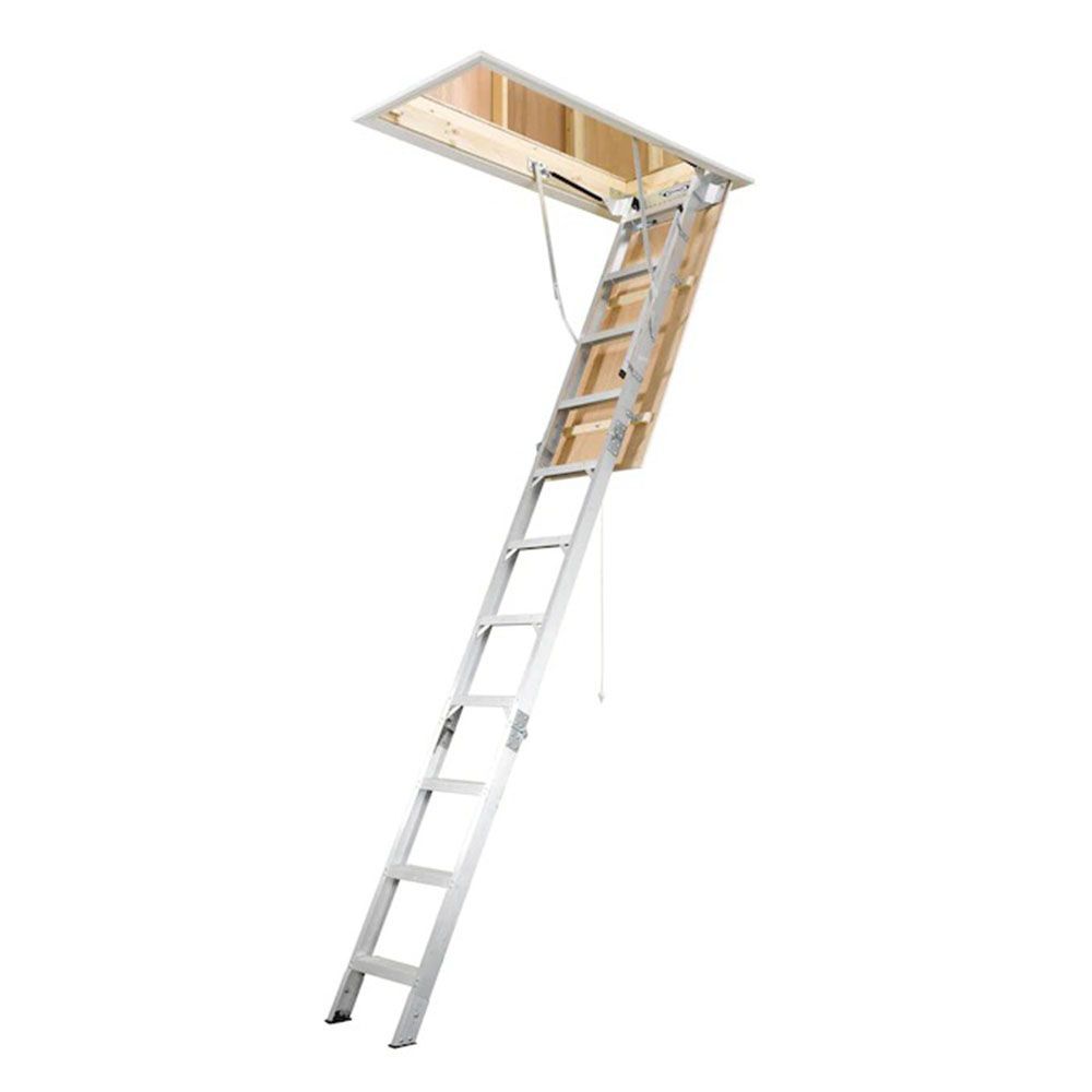 The 9 Best Attic Ladders Of 2024 Safest Attic Ladders   1676489628 Werner Folding Ladder 1676489615 