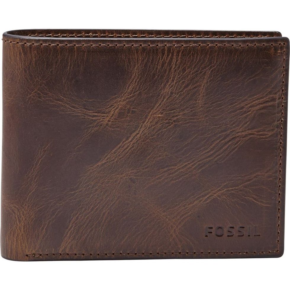 Derrick RFID Leather Bifold Wallet