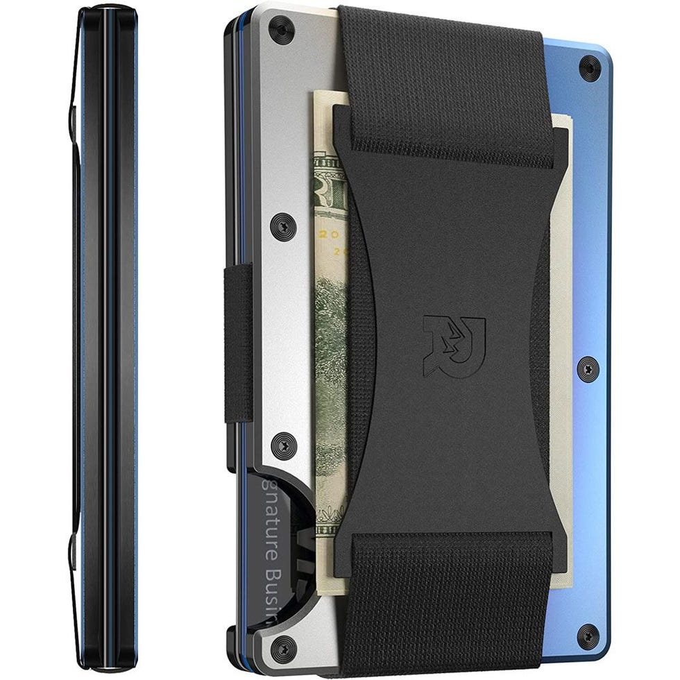 Minimalist Slim Wallet with RFID-Blocking Tech