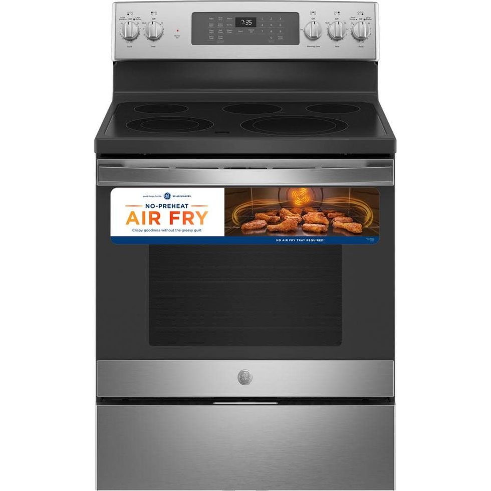 Electric Range with Self-Cleaning Convection Oven and Air Fry