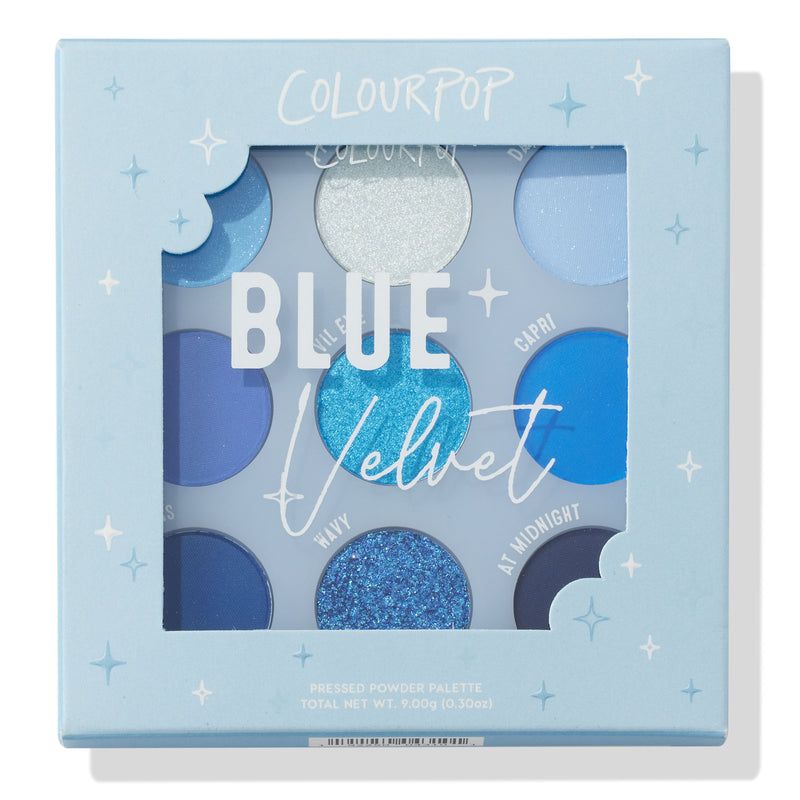 ColourPop Blue Velvet Shadow Palette
