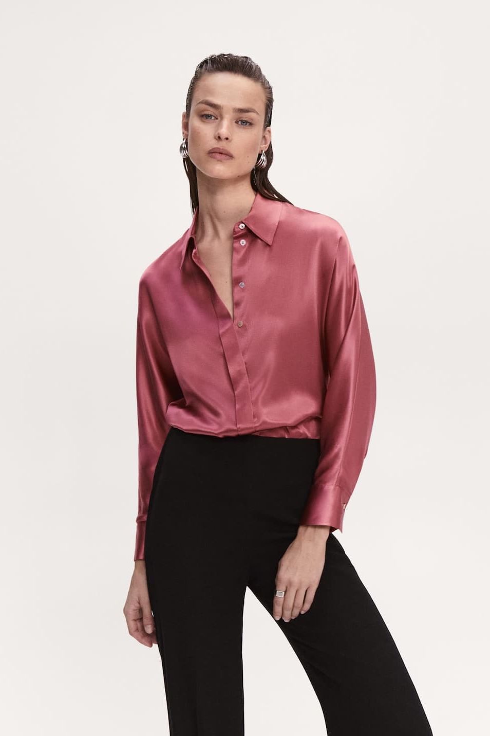 LilySilk Pure Silk Shirt for Women 100% Crepe De Chine Silk