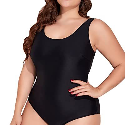  Holipick 3 Piece Athletic Tankini Swimsuits for Women