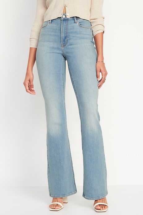 High-Waisted Wow Flare Jeans 