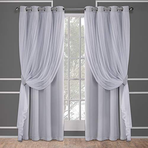 Catarina Layered Curtain Panel Pair