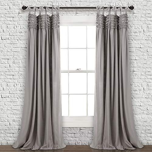 Lydia Ruffle Window Curtains