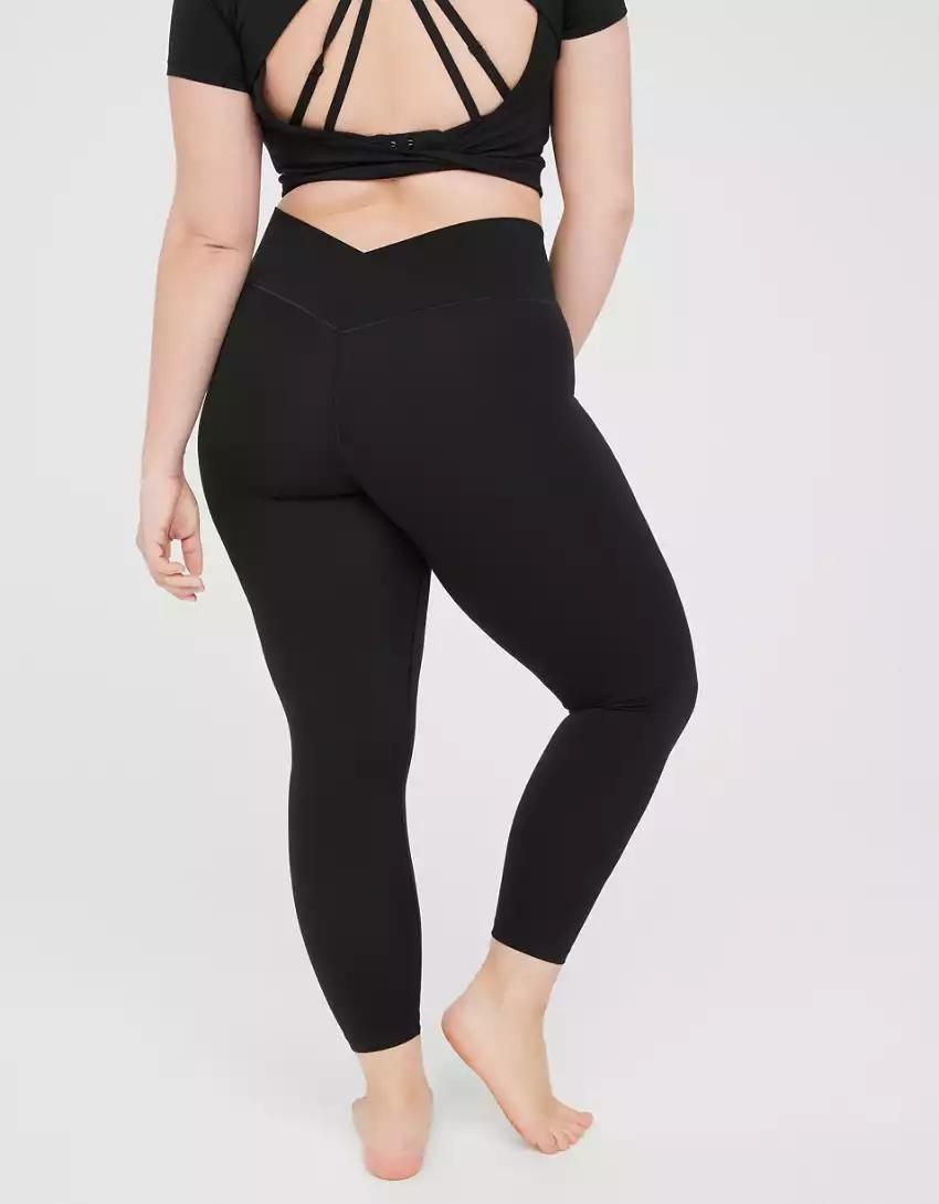 Aerie Crossover Flare Leggings Dupe  Video