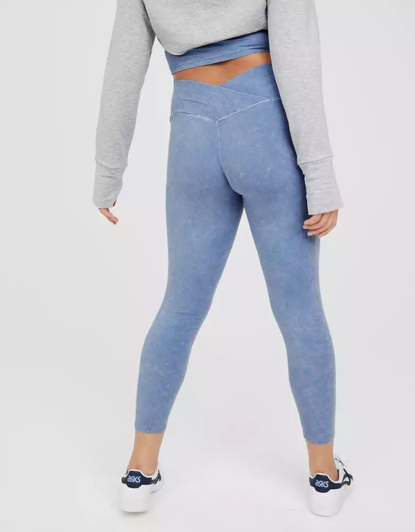 OFFLINE By Aerie Real Me Double Crossover Flare Legging