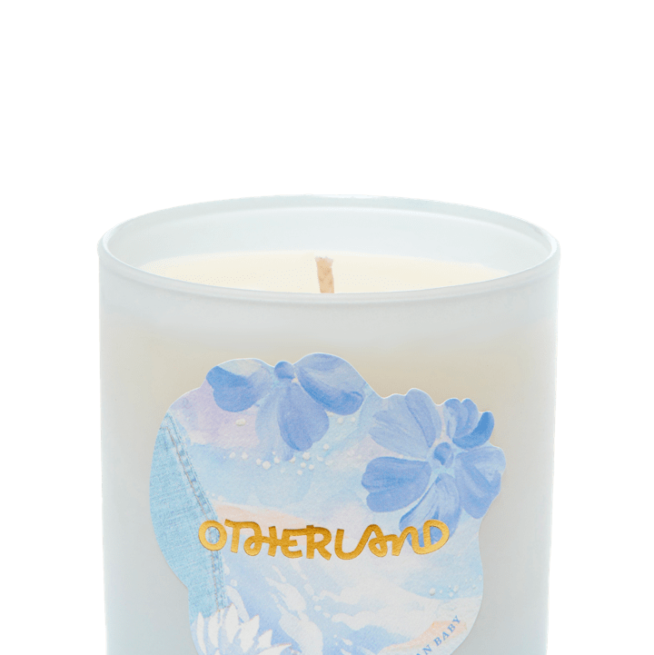 Blue Jean Baby Candle