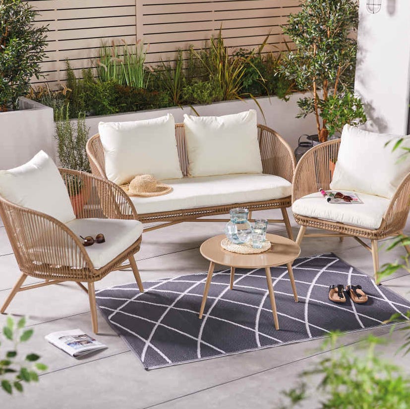 Gardenline Rope Effect Furniture Set