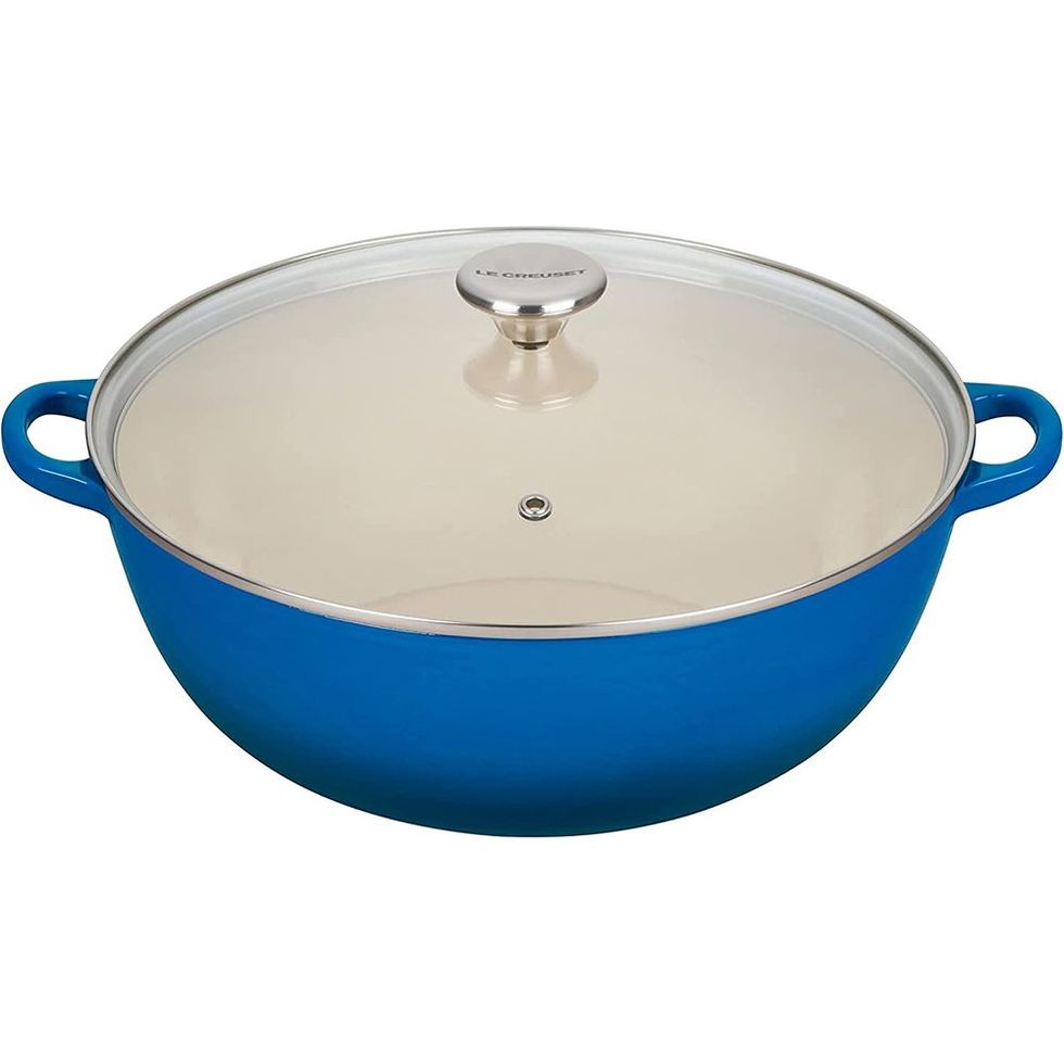 Enameled Cast Iron Chef's Oven with Glass Lid (7.5-Quart)