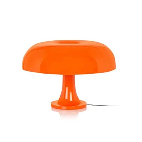 Orange Mushroom Lamp