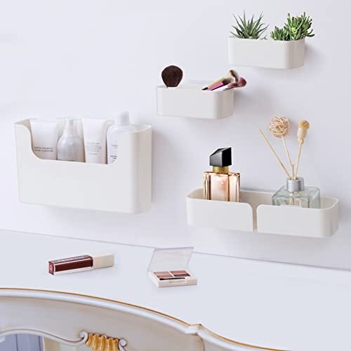 Adhesive Bathroom Floating Shelves