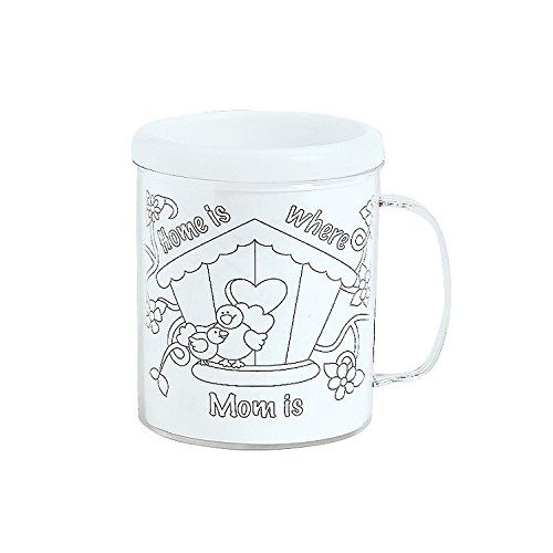 Color-in Mother's Day Mug