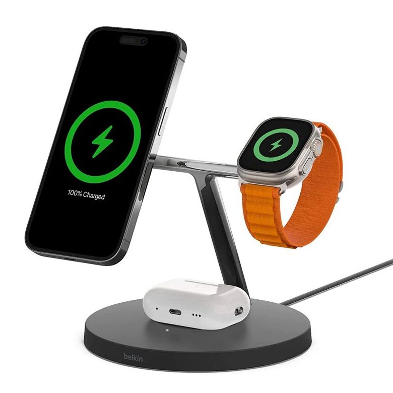 MagSafe 3-in-1 Wireless Charging Stand 