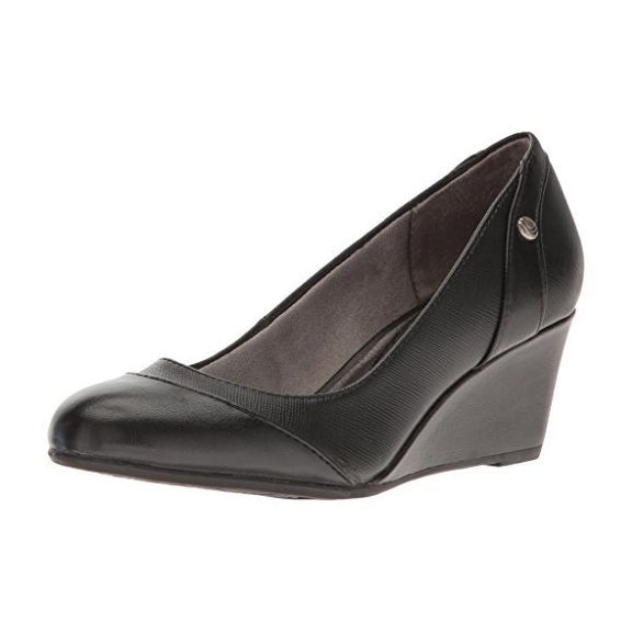 Womens Wedge Heels Slip On Pumps Work Ladies Comfort Casual Dress Shoes  Platform | eBay