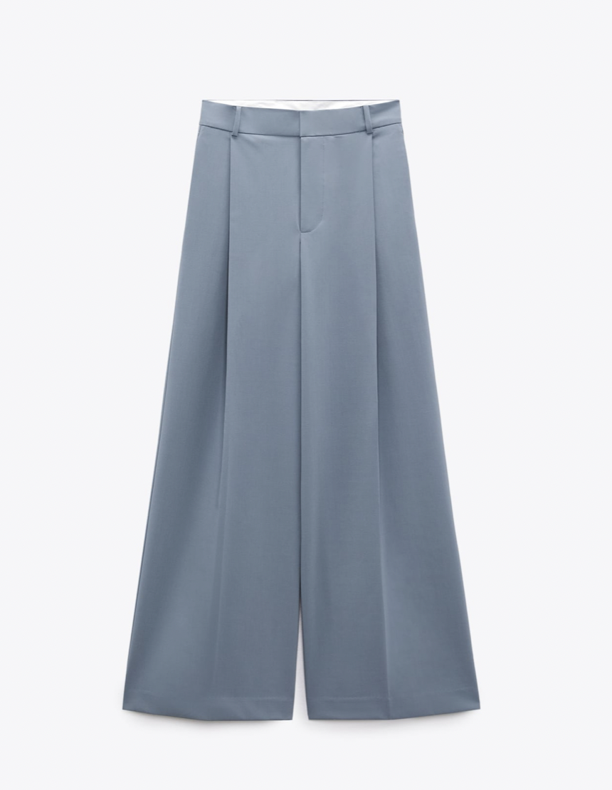 Pleated Pants