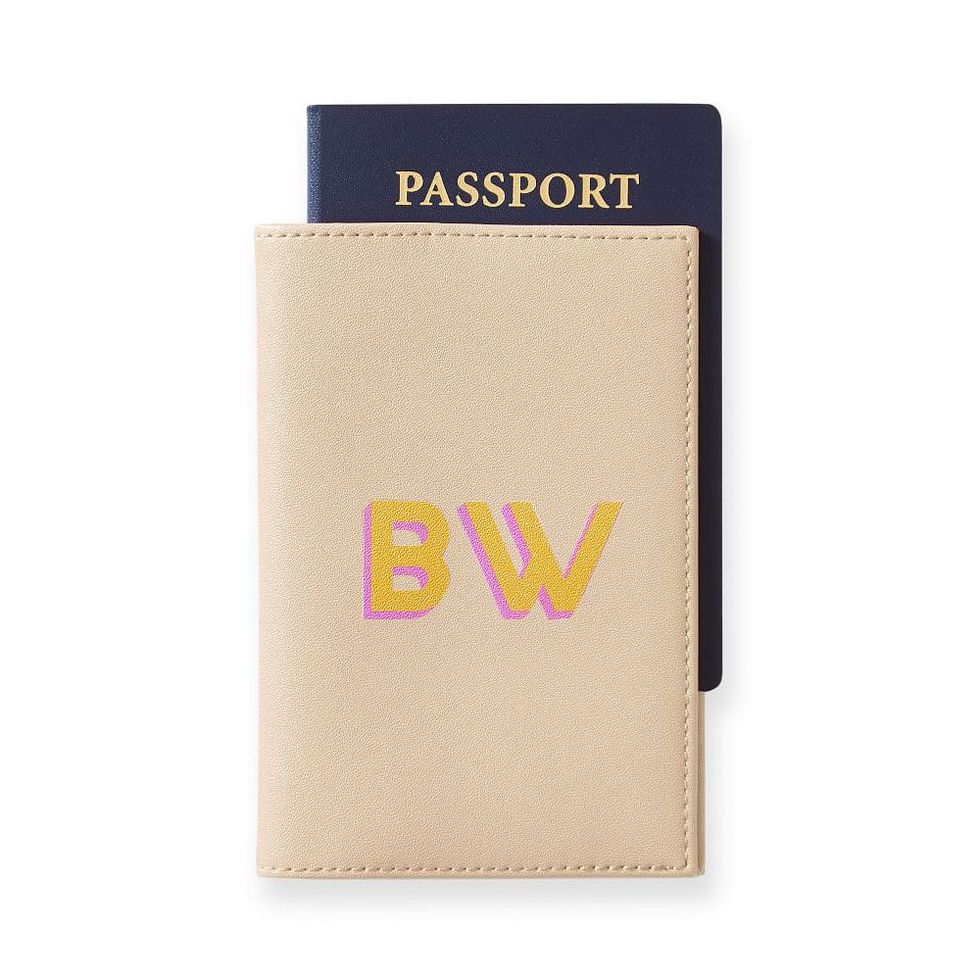 luxury designer passport holder