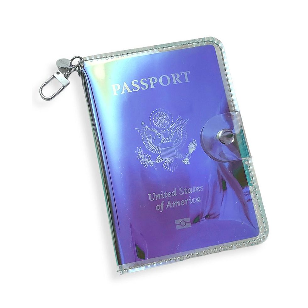Slim Vinyl Passport Protector 
