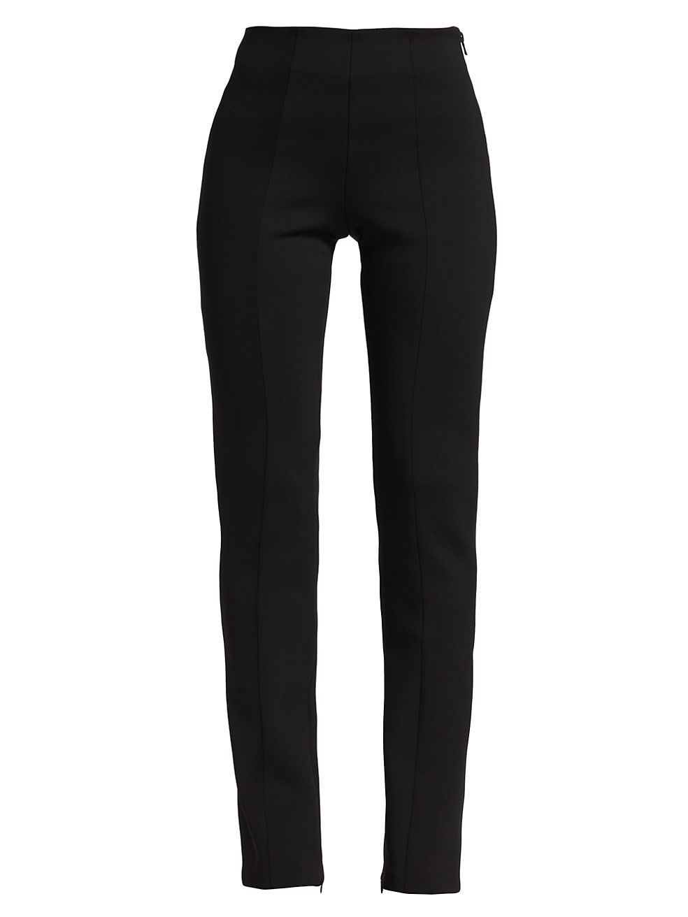Women Black Slack Pants [M12339] Black l | PGMall