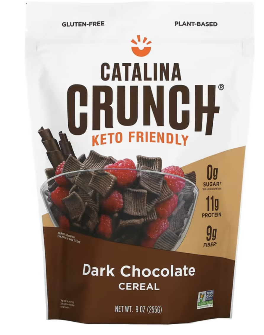 Catalina Crunch（カタリナ クランチ）, ケト対応シリアル、ダークチョコレート