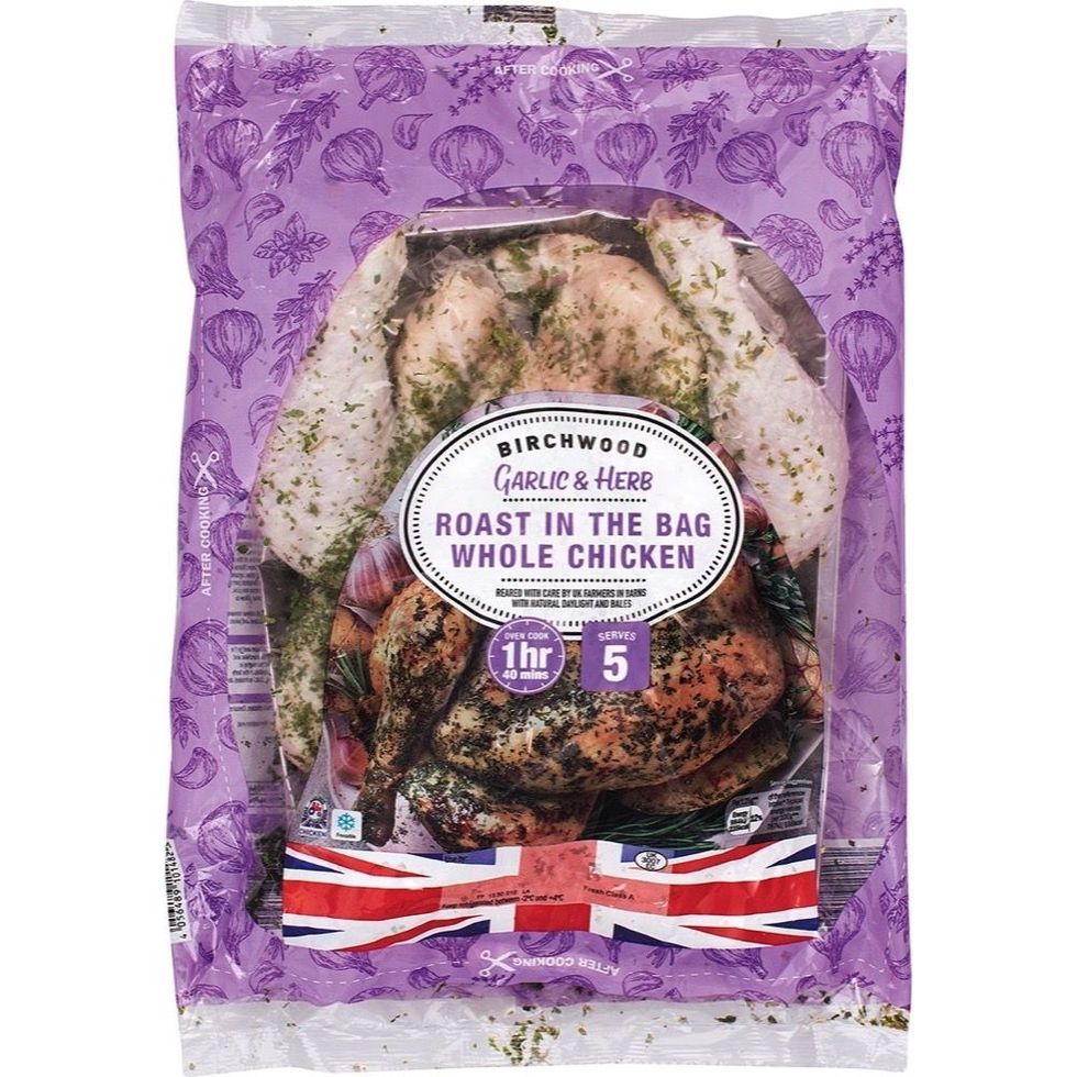 Lidl Roast in Bag Garlic & Herb Chicken 1.5kg